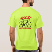 PeoplePowerPeloton ‘RESIST’ T-shirt (Achterkant)