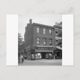 Peoples Drug Store, 1921 Briefkaart