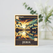 Peoria, Arizona | Carte postale ancienne (Debout devant)