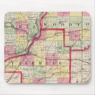 Peoria, Woodford, provincies Tazewell Muismat