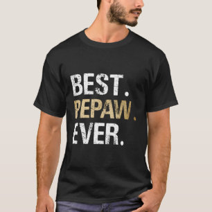 Pepaw Gift van kleindochter kleinzoon Best Pepaw T-shirt