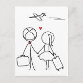 Pepe en Lulu Briefkaart (Voorkant)