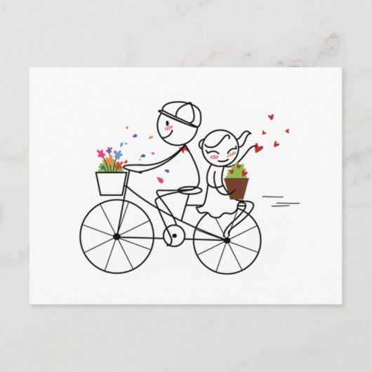 Pepe en Lulu Briefkaart (Voorkant)