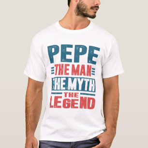 Pepe het Man The Myth T-shirt
