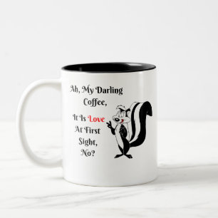 Pepe Le Pew Nostalgische Koffiemok Tweekleurige Koffiemok