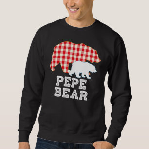 Pepe Plaid Groot Beer Papa Opa Vader Dag Pro Trui