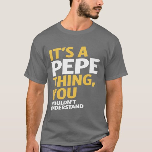 Pepe Thing T-shirt (Voorkant)
