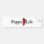 Peper Life Bumpersticker (Voorkant)