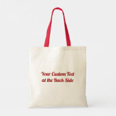 Peper met vlam-Canvas tas (Achterkant)
