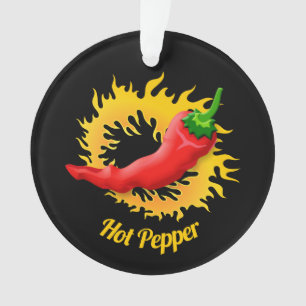 Peper met vlam Ornament