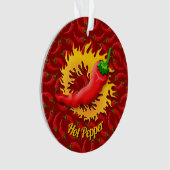Peper met vlam Ornament (voorkant)