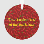 Peper met vlam Ornament (achterkant)