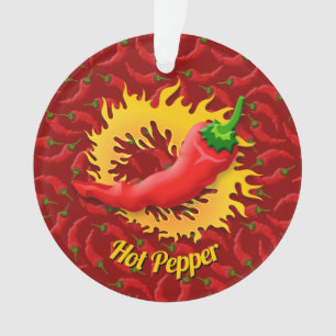 Peper met vlam Ornament