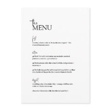 Peper · Moderne minimalistische bruiloft · Zwart &