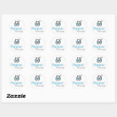 peper ronde sticker (Vel)