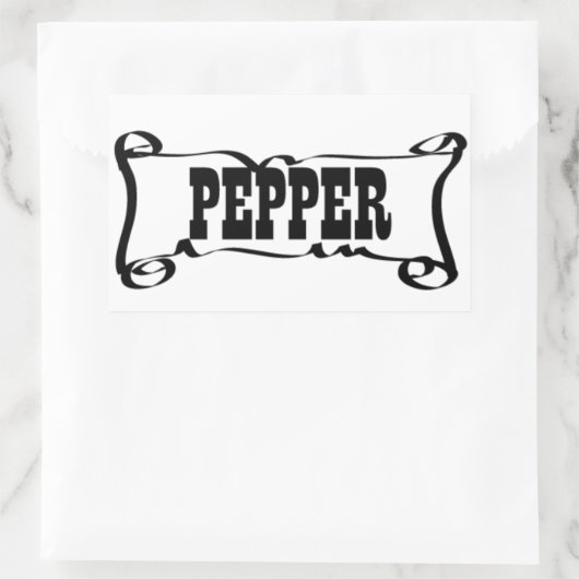 PEPER 'SPICE JAR' STICKER (Tas)