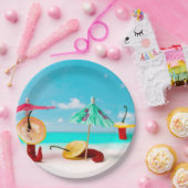 Peper van het Zee Papieren Bordje (Feest)