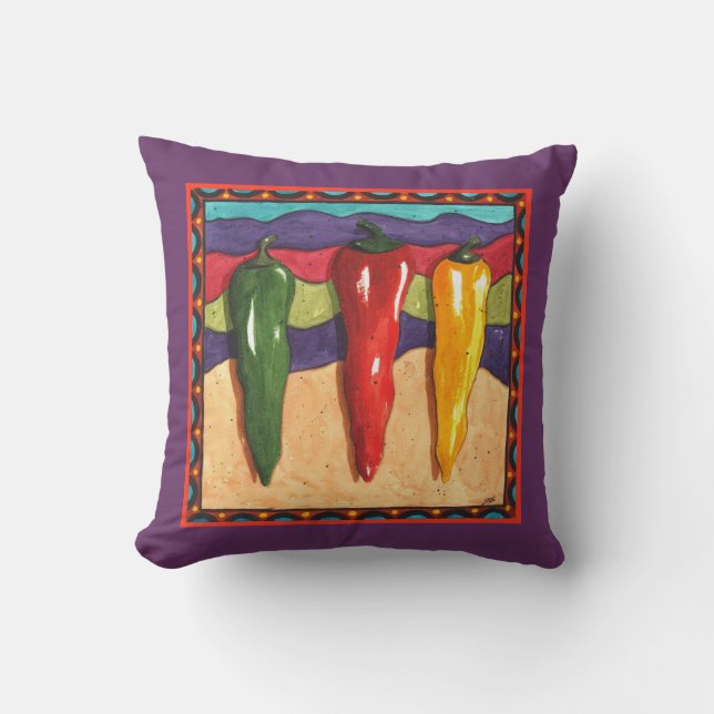 peper van Spaanse peper Kussen (Voorkant)