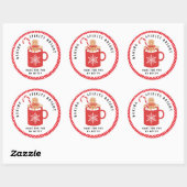 peperkoek | Baking Spirits Bright Ronde Sticker (Vel)