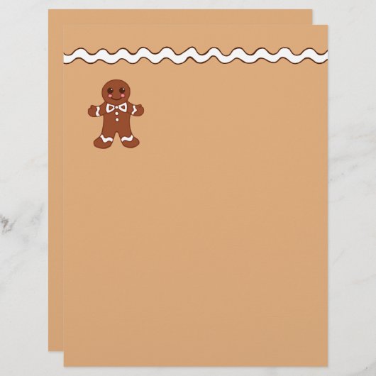 peperkoek-briefpapier (Voorkant / Achterkant)