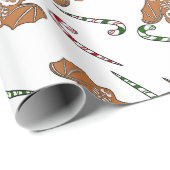 peperkoek cadeaupapier (Rol Hoek)