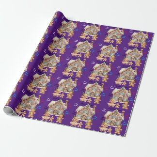 peperkoek familie cadeaupapier