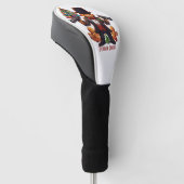 peperkoek golfheadcover (Schuin)