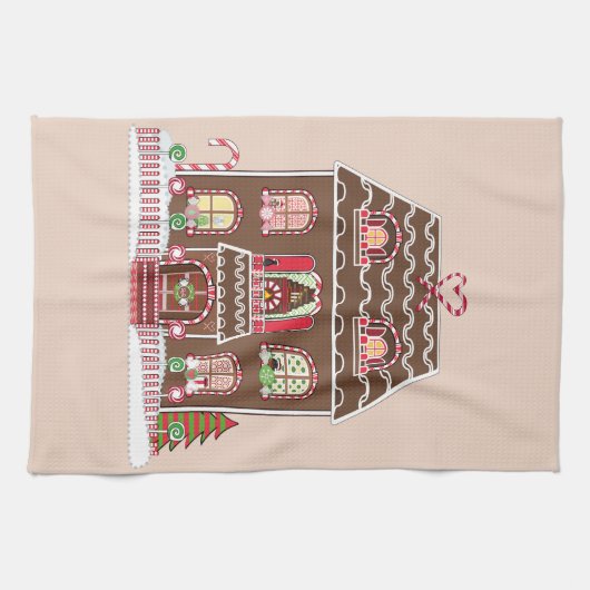 peperkoek keukenhanddoek (Horizontaal)