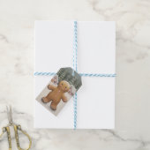  peperkoek Man Christmas Cadeaulabel (Met Touw)