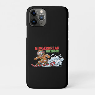 peperkoek-snowboarder iPhone 11 pro hoesje