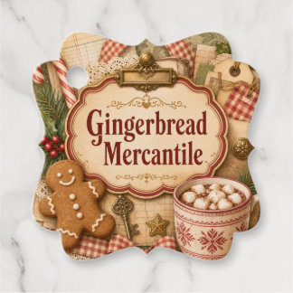 Peperkoek Winkel Bedankjes Labels