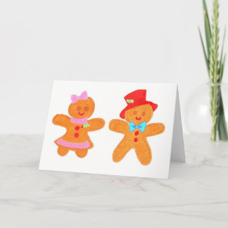 peperkoekjes feestdagen kaart