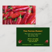 pepermarkt visitekaartje (Voorkant / Achterkant)