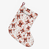 Pepermunt Charme Kerstsok (Voorkant (Hangend))