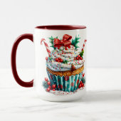 Pepermunt cupcakes mok (Links)
