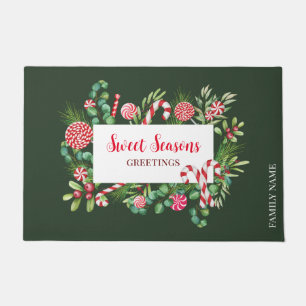 Pepermunt Elegantie Deurmat