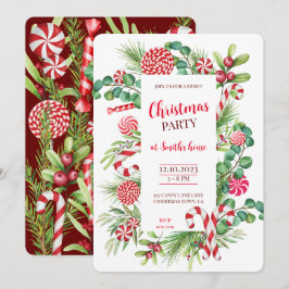 Pepermunt Elegantie Kaart