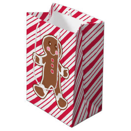 Pepermunt peperkoek Kerstmis Gift Bag Medium Cadeauzakje