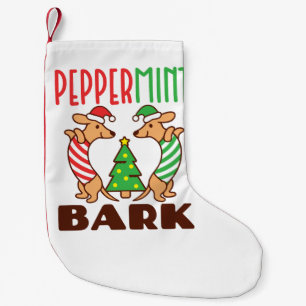 Pepermunt Schors Leuke Kerstmis Dachshund Doxie Kleine Kerstsok