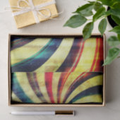 pepermunt snoep gestreept werveling rood blauw tissuepapier (Geschenk)