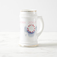PEPERMUNT SNOEP "HAPPY MERRY JOLLY" Stein