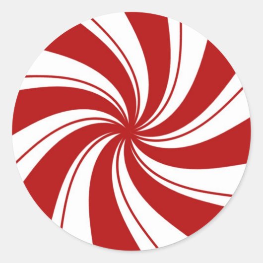 Pepermunt Snoepje - sticker (Voorkant)