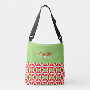 pepermuntgroen crossbody tas