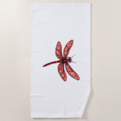 pepermuntlibel strandlaken (Voorkant)