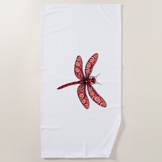 pepermuntlibel strandlaken (Voorkant)