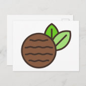 pepermuntstuk briefkaart (Voorkant / Achterkant)