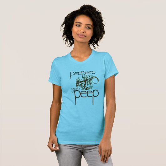 Pepers gaan naar Peep-Spring Peeper T-shirt (Voorkant volledig)
