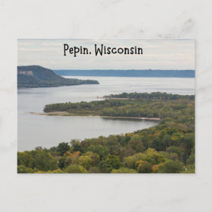 Pepin Wisconsin-Briefkaart Briefkaart