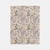 Pépinière florale imprimer couverture bébé (Devant)