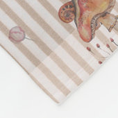 Pépinière florale imprimer couverture bébé (Coin)